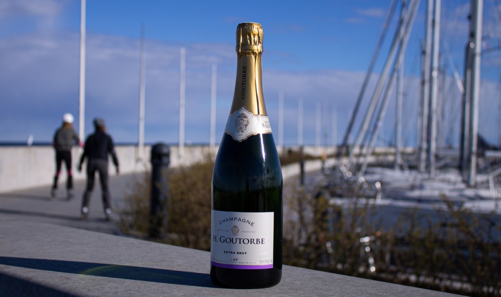 Champagne H. Goutorbe champagneflaske, non-vintage, nv,